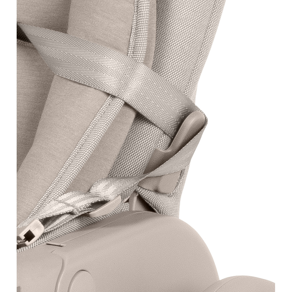 Maxi-Cosi Minla Plus - стільчик для годування, легке переміщення та складання, розкладається до лежачого положення • Elegance Beige