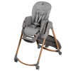 Maxi-Cosi Minla Plus - стульчик для кормления, легкое перемещение и складывание, раскладывается в лежачее положение • Elegance Graphite