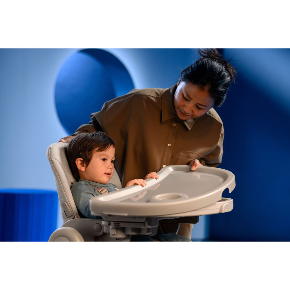Maxi-Cosi Minla Plus - стільчик для годування, легке переміщення та складання, розкладається до лежачого положення • Elegance Terra