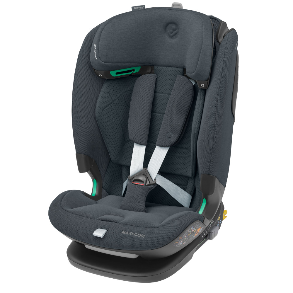 Maxi-Cosi Titan Pro² i-Size - автокресло для детей (от 15 месяцев до 12 лет / 76 - 150 см) • Authentic Graphite