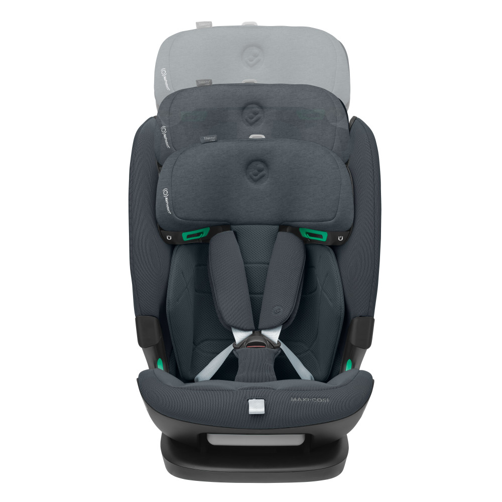 Maxi-Cosi Titan Pro² i-Size - автокресло для детей (от 15 месяцев до 12 лет / 76 - 150 см) • Authentic Graphite