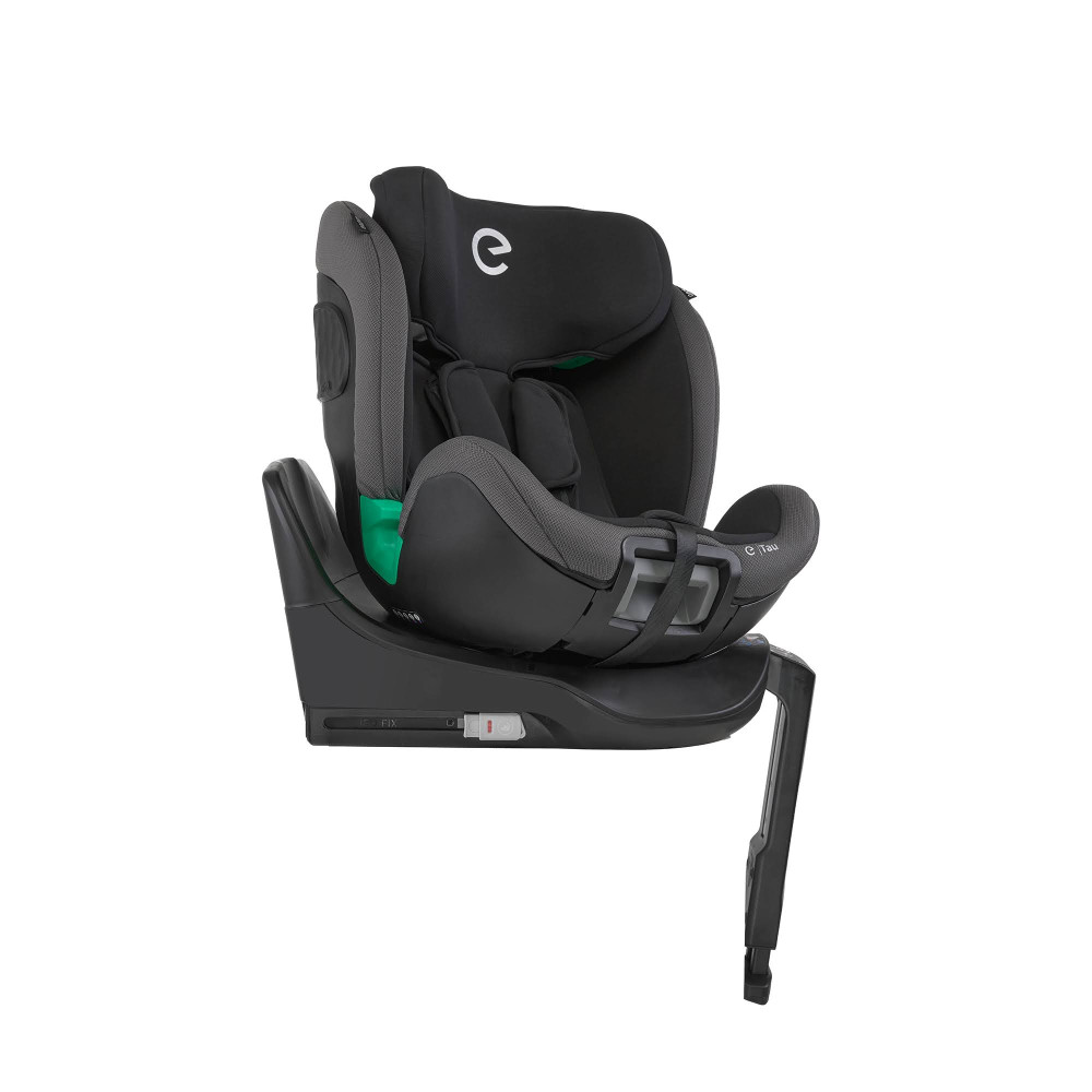 Espiro Tau - дитяче автокрісло з поворотом на 360, кріплення Isofix з опорною ногою (з народження до 12 років / 40 - 150 см, до 36 кг) • 117 Graphite Espiro Tau - дитяче автокрісло з поворотом на 360, кріплення Isofix з опорною ногою (з народження до 12 років / 40 - 150 см, до 36 кг) • 117 Graphite