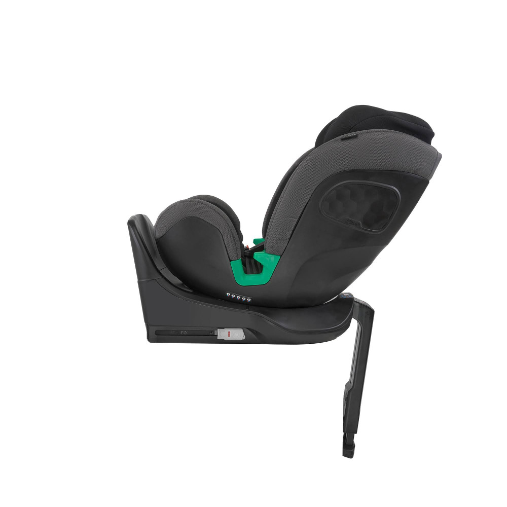 Espiro Tau - дитяче автокрісло з поворотом на 360, кріплення Isofix з опорною ногою (з народження до 12 років / 40 - 150 см, до 36 кг) • 117 Graphite Espiro Tau - дитяче автокрісло з поворотом на 360, кріплення Isofix з опорною ногою (з народження до 12 років / 40 - 150 см, до 36 кг) • 117 Graphite