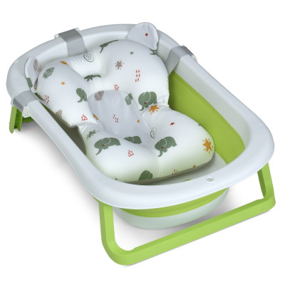 Ванночка складная с вкладышем и термометром El Camino Me 1151 Plus Grass Green