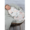 Муслиновый пеленальник MagBaby Пионы, 0-3 мес (100512)