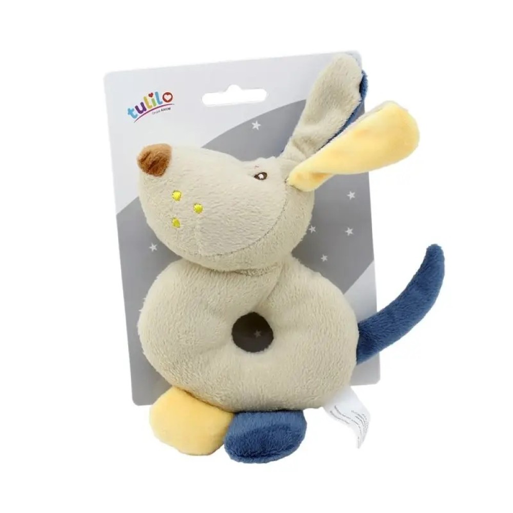 Брязкальце плюшеве Tulilo Песик (11/4986)