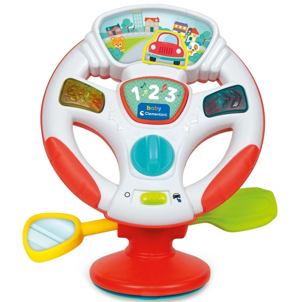 Дитяча іграшка на присосці Clementoni Activity Steering Wheel (17899)