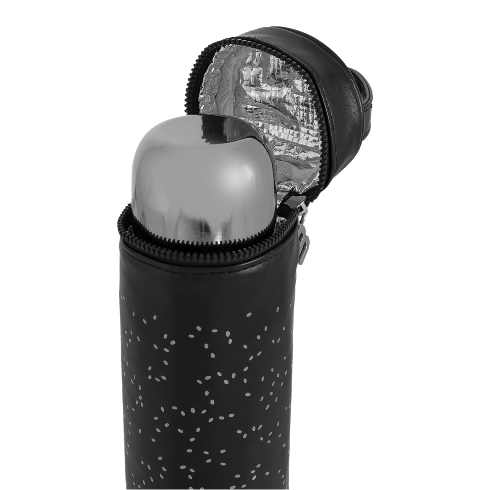 Miniland Delux Thermos - термос для напоїв 500мл + термосумка для термосу • Silver Miniland Delux Thermos - термос для напоїв 500мл + термосумка для термосу • Silver