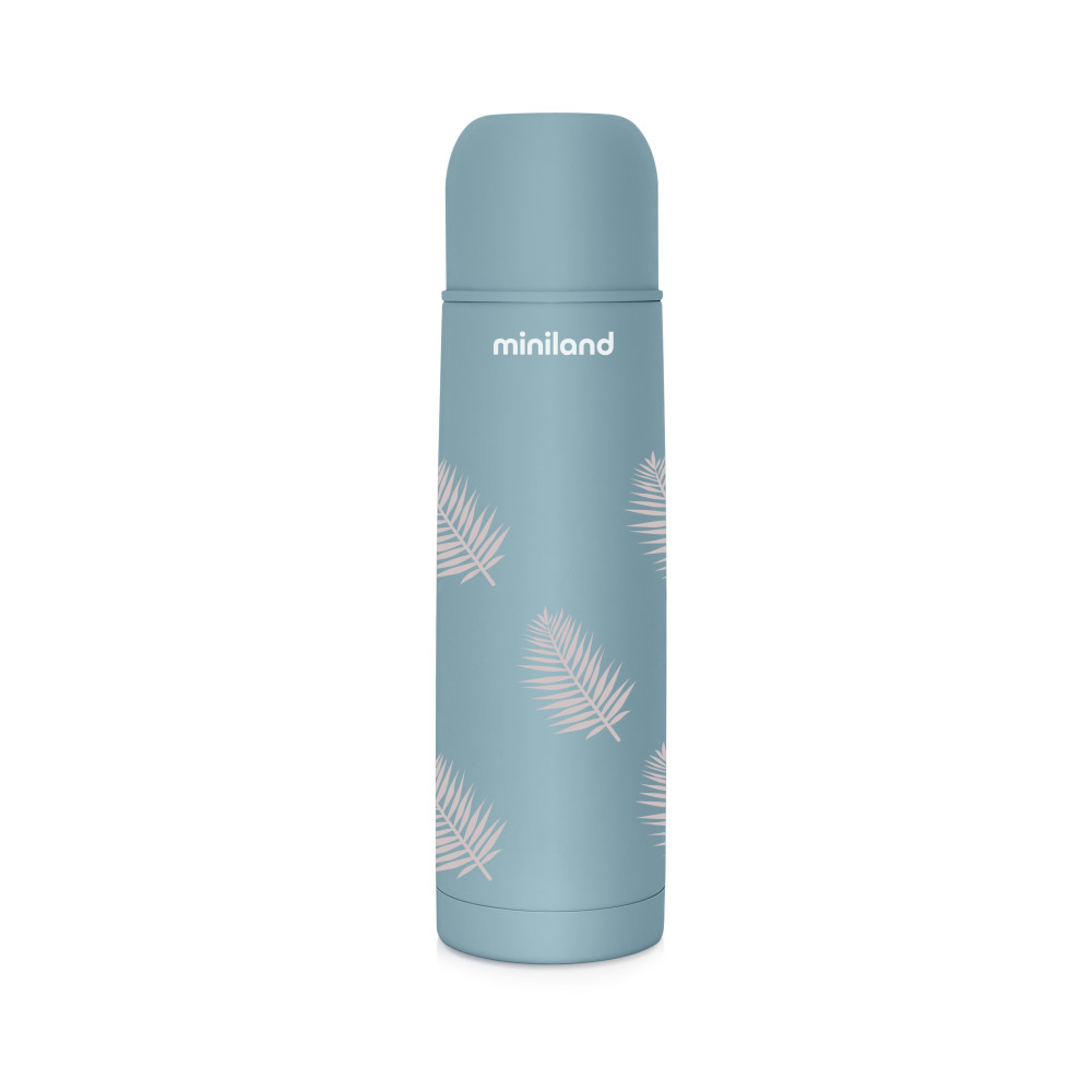 Miniland Silky Thermos - термос для напитков 500мл • Голубой