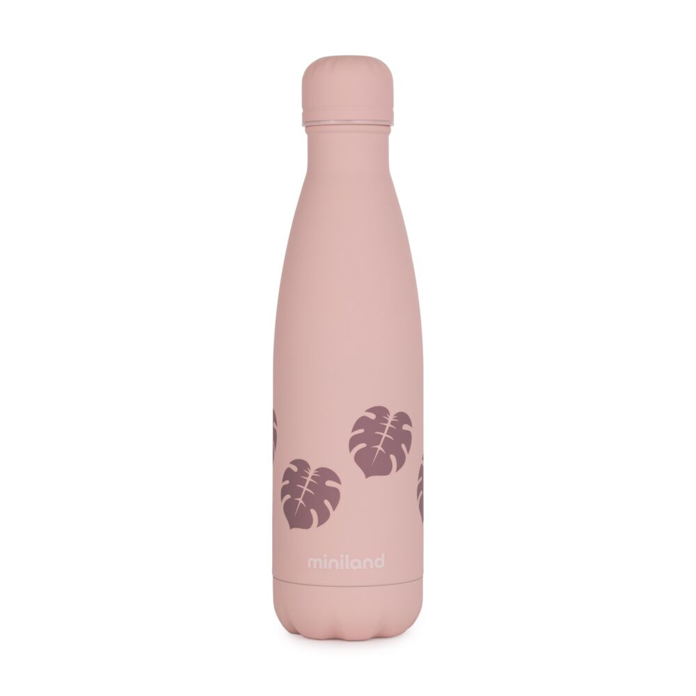 Miniland Bottle - термопляшечка для напоїв 500мл • Leaves
