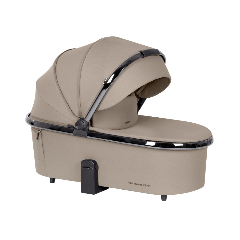 Carrello Ultimo CRL-6520 - дитяча універсальна коляска 2в1, коляска з люлькою, регулювання висоти люльки та прогулянкового блоку, всесезонний візок • Pearl Beige