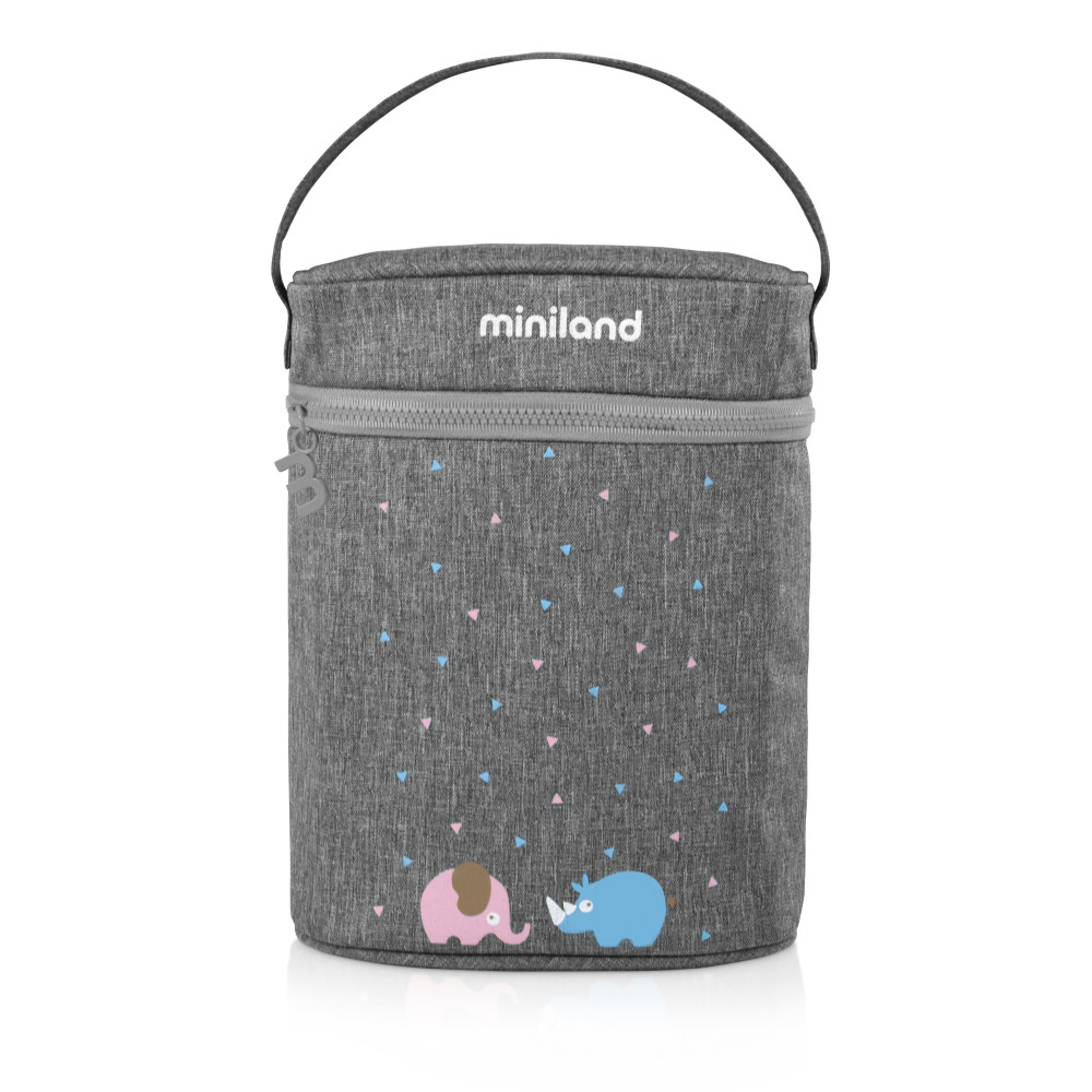Miniland Thermibag Double - термосумка для двох термосів 500мл • Azure / Rose