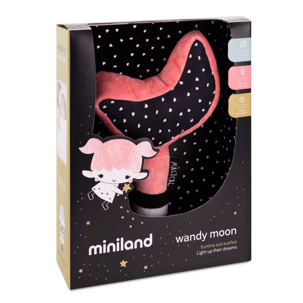 Ночник-игрушка с детектором плача Miniland Wandy Moon Ночник-игрушка с детектором плача Miniland Wandy Moon