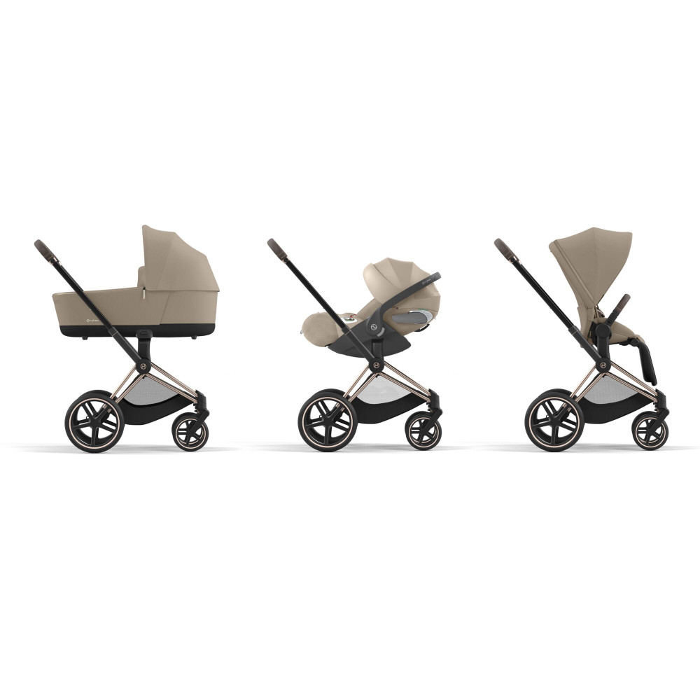 Коляска 2 в 1 Cybex Priam Cozy Beige в интернет-магазине детских