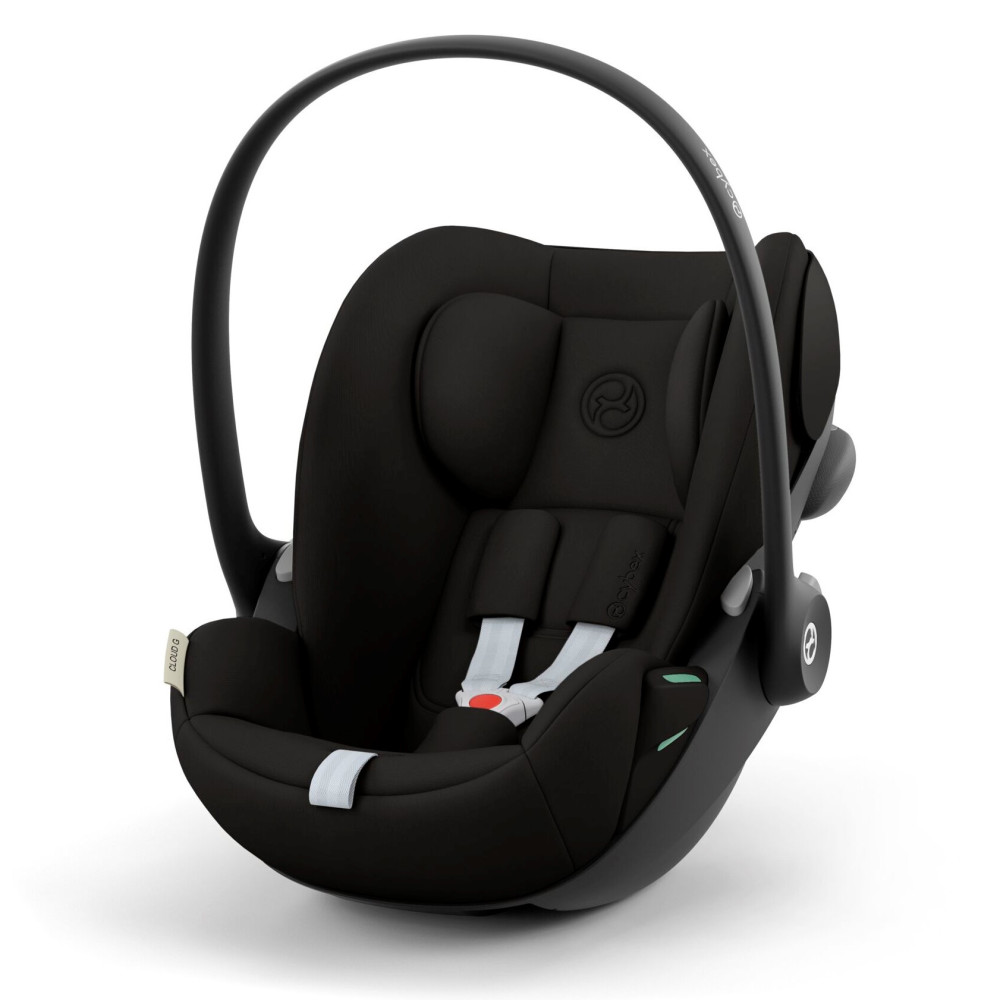 Cybex Cloud G i-Size - автокрісло для немовля i-Size (автолюлька), легке, розкладається до лежачого положення (40 - 87 см) • Magic Black Comfort