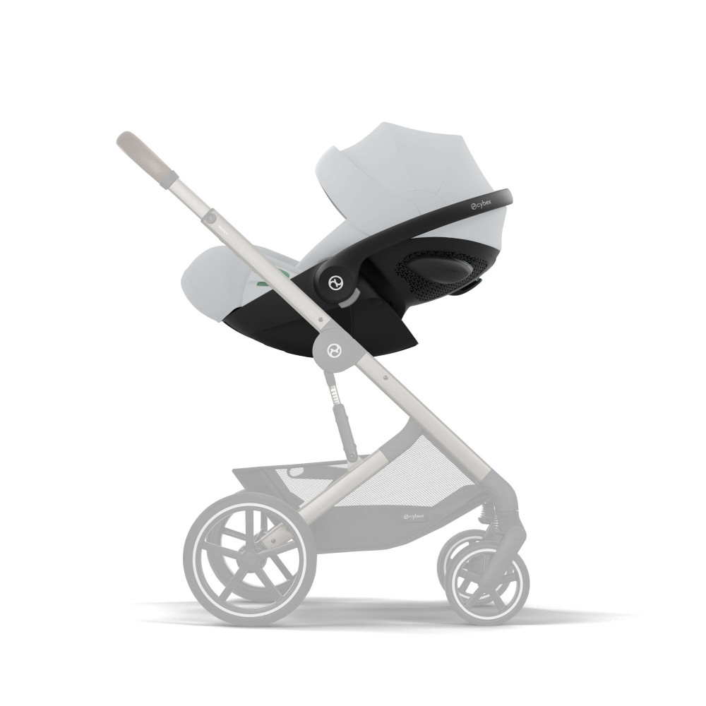 Cybex Cloud G i-Size - автокрісло для немовля i-Size (автолюлька), легке, розкладається до лежачого положення (40 - 87 см) • Fog Grey Comfort
