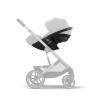 Cybex Cloud G i-Size - автокрісло для немовля i-Size (автолюлька), легке, розкладається до лежачого положення (40 - 87 см) • Fog Grey Comfort
