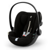 Cybex Cloud G i-Size - автокрісло для немовля i-Size (автолюлька), легке, розкладається до лежачого положення, дихаюча тканина Air Mesh (40 - 87 см) • Moon Black Plus