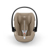 Cybex Cloud G i-Size - автокрісло для немовля i-Size (автолюлька), легке, розкладається до лежачого положення, дихаюча тканина Air Mesh (40 - 87 см) • Almond Beige Plus