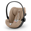 Cybex Cloud G i-Size - автокрісло для немовля i-Size (автолюлька), легке, розкладається до лежачого положення, дихаюча тканина Air Mesh (40 - 87 см) • Almond Beige Plus