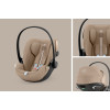 Cybex Cloud G i-Size - автокрісло для немовля i-Size (автолюлька), легке, розкладається до лежачого положення, дихаюча тканина Air Mesh (40 - 87 см) • Almond Beige Plus