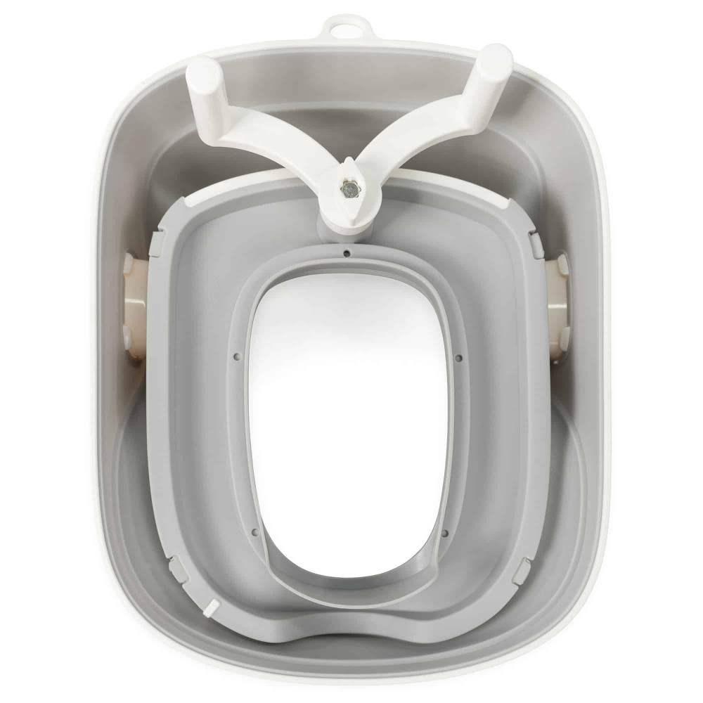 Сидіння для унітазу Pro Seat BabyGo White Grey Сидіння для унітазу Pro Seat BabyGo White Grey