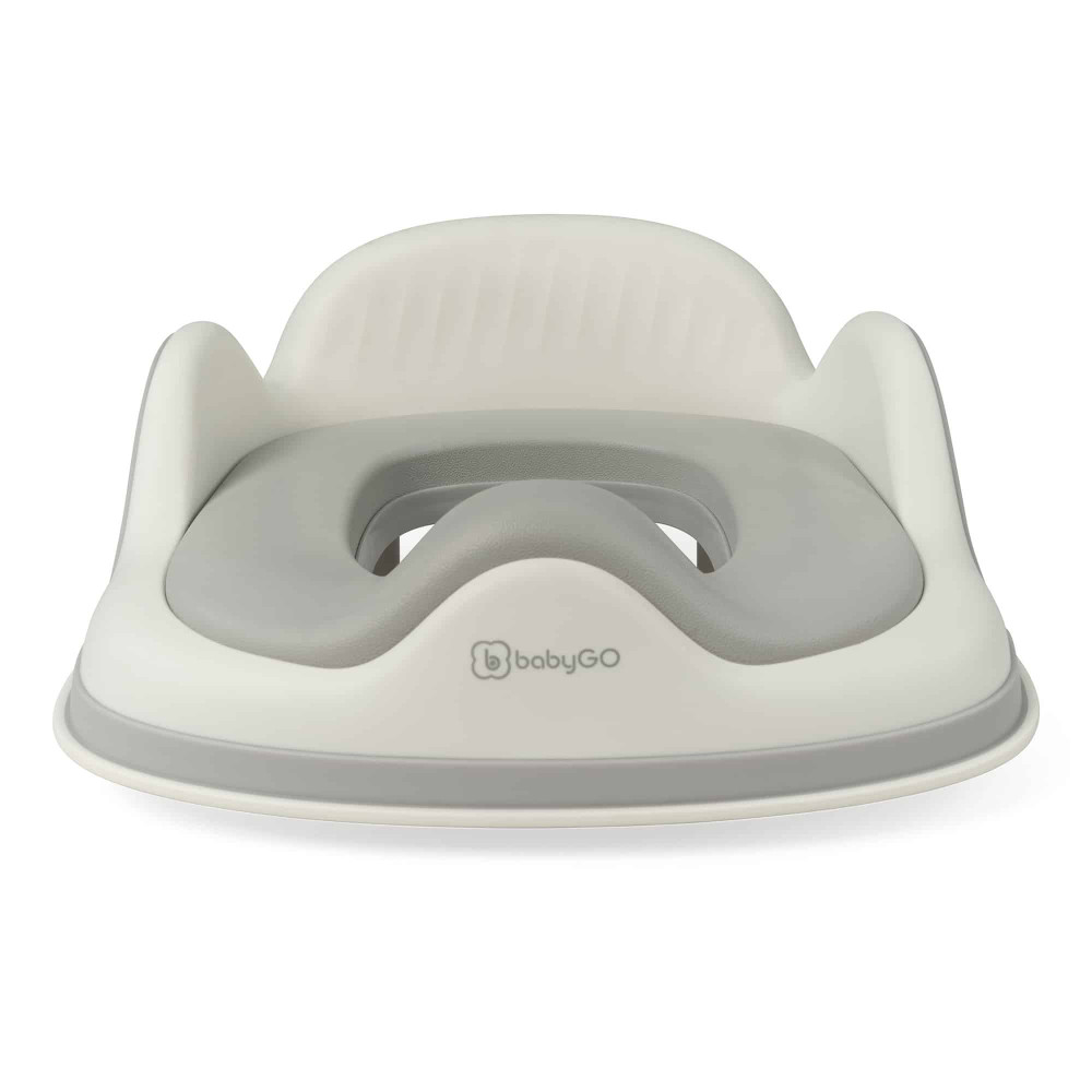 Сидіння для унітазу Pro Seat BabyGo White Grey Сидіння для унітазу Pro Seat BabyGo White Grey