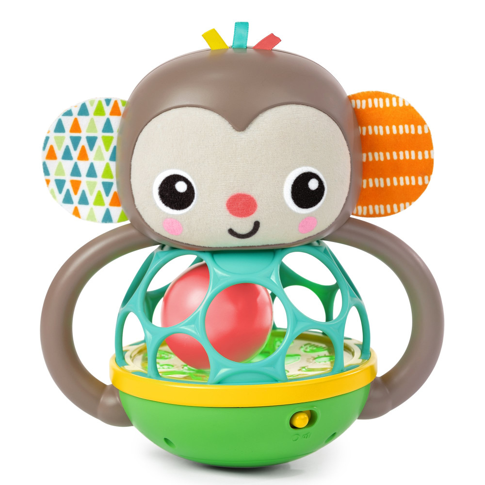 Музыкальная погремушка Bright Starts "Grab & Giggle Monkey"