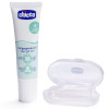 Набір Chicco "My First Toothbrush Set": зубна щітка-масажер і гель