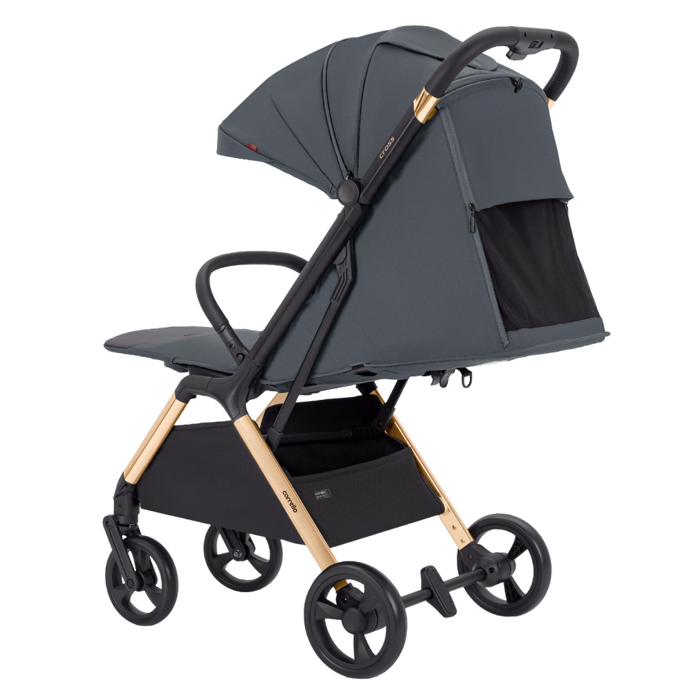 Carrello Cross CRL-5523 - прогулочная коляска с автоматическим складыванием • Eagle Grey Carrello Cross CRL-5523 - прогулочная коляска с автоматическим складыванием • Eagle Grey