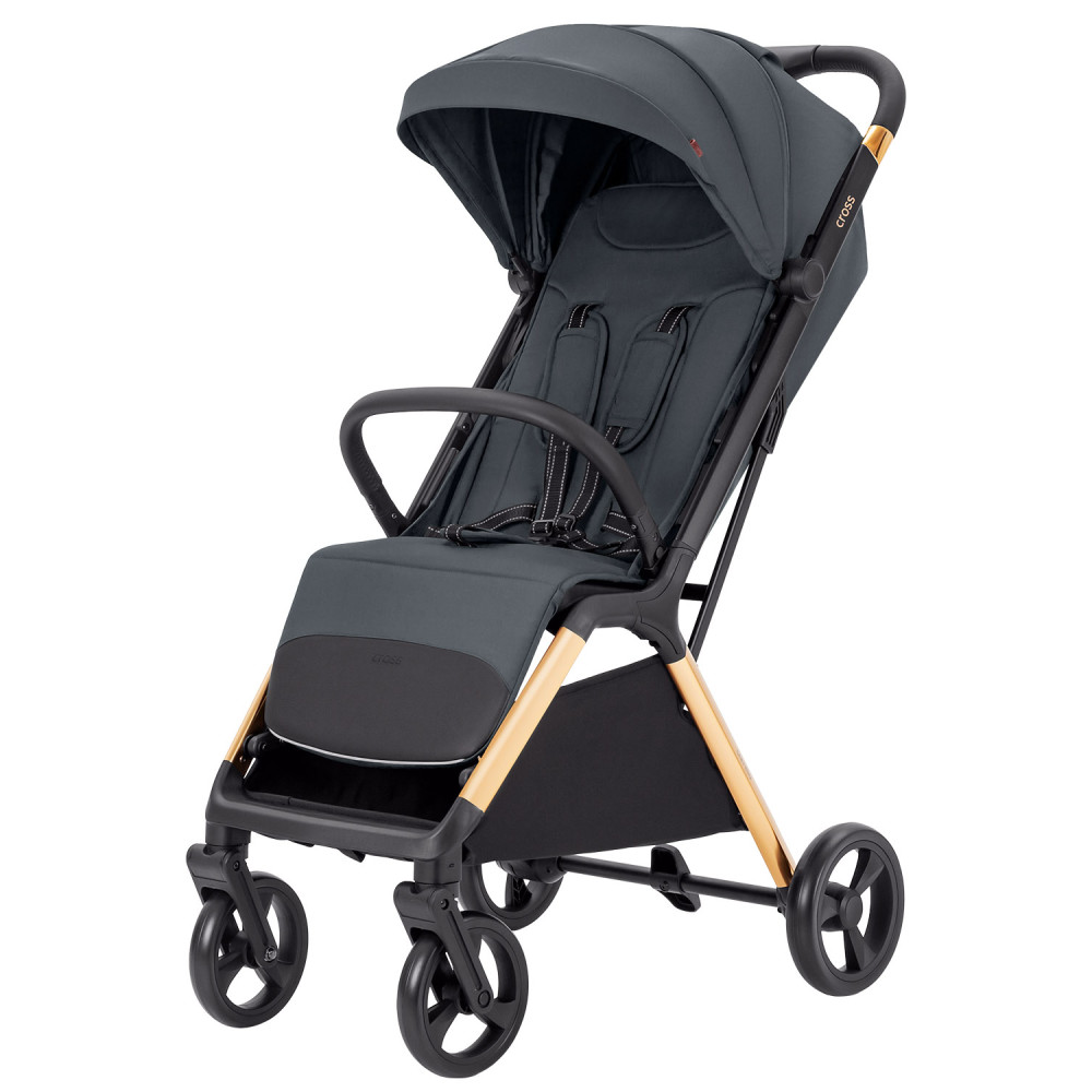 Carrello Cross CRL-5523 - прогулочная коляска с автоматическим складыванием • Eagle Grey Carrello Cross CRL-5523 - прогулочная коляска с автоматическим складыванием • Eagle Grey