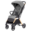 Carrello Cross CRL-5523 - прогулянкова коляска з автоматичним складанням, візок для міста • Owl Grey