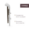 Chicco Crescendo Up - стільчик для годування 3в1, багатофункціональний стілець-трансформер (від 6 місяців до 100 кг) • Бежевий