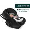 Chicco First-Seat Recline i-Size - автокрісло для немовля (від народження до 15 місяців / 40 - 87 см), можливість використання у літаку та вдома як шезлонг, регулювання нахилу до горизонтального положення, поворотність на 90° • Beige