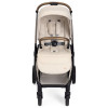 Chicco Bellagio - коляска 2 в 1, из натуральных бамбуковых волокон, мягкая амортизация, телескопическая родительская ручка, легко складывается и компактная • White