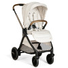 Chicco Bellagio - коляска 2 в 1, из натуральных бамбуковых волокон, мягкая амортизация, телескопическая родительская ручка, легко складывается и компактная • White