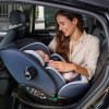 Chicco EverOne i-Size - поворотне автокрісло для дитини (від народження до 12 років / 40 - 150 см), 3 рівні нахилу, 5-точкові ремені безпеки з м'якими накладками для немовля, поворотність (90°) • Black