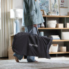 Шезлонг Ingenuity Parker-Chambray з технологією Happy Belly Grey