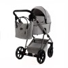 Adamex Delta - детская коляска 2в1, панорамная вентиляция в люльке • Moon (DN-9)