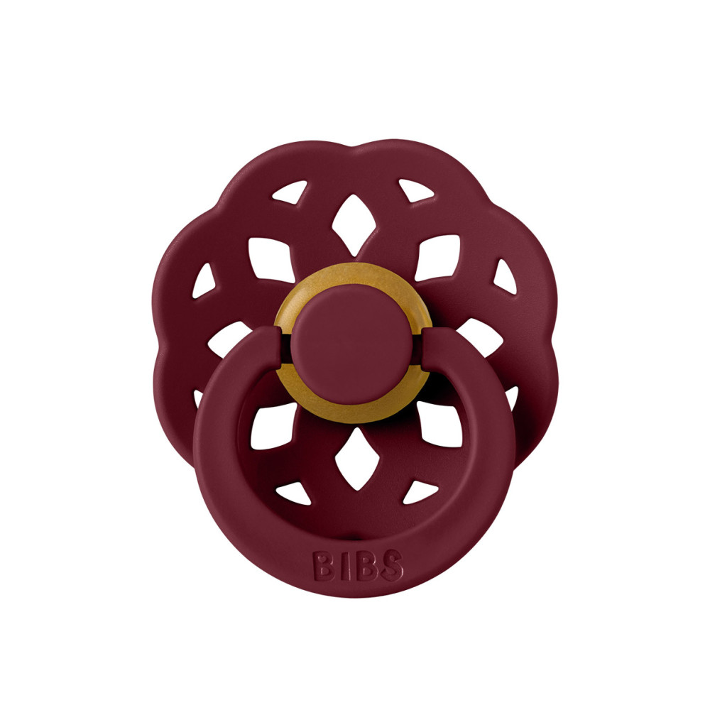 Пустушка BIBS Boheme Latex Size 2 (від 6 до 18 місяців) Elderberry (220281)