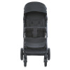 El Camino Beya ME 1127-G - прогулочная коляска с автоматическим складыванием, большие колеса, защита от сползания • Black Leo