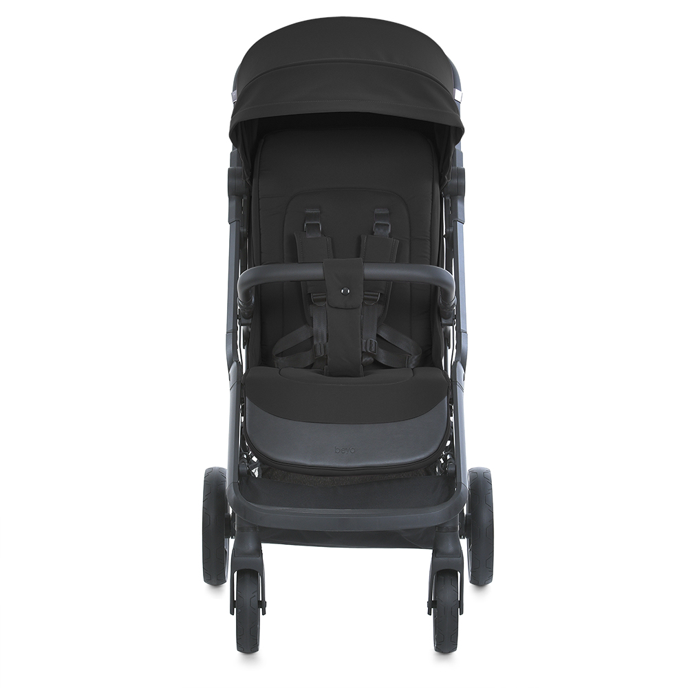 El Camino Beya ME 1127-B - прогулочная коляска с автоматическим складыванием, большие колеса, защита от сползания • Black El Camino Beya ME 1127-B - прогулочная коляска с автоматическим складыванием, большие колеса, защита от сползания • Black