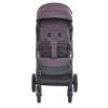 El Camino Beya ME 1127-B - прогулочная коляска с автоматическим складыванием, большие колеса, защита от сползания • Vintage Plum