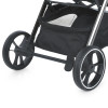 El Camino Beya ME 1127-B - прогулочная коляска с автоматическим складыванием, большие колеса, защита от сползания • Midnight Gray