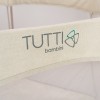 Tutti Bambini Hexa - детский манеж, легкий и компактный, быстро складывается, дышащий текстиль, боковое окошко • Beige