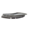Carrello Comfort CRL-9506 - многофункциональный стульчик для кормления, компактное складывание, регулируемая высота, сиденье-бустер для взрослых детей • Noble Beige