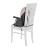 Carrello Comfort CRL-9506 - многофункциональный стульчик для кормления, компактное складывание, регулируемая высота, сиденье-бустер для взрослых детей • Noble Beige