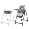 Carrello Comfort CRL-9506 - многофункциональный стульчик для кормления, компактное складывание, регулируемая высота, сиденье-бустер для взрослых детей • Royal Grey