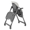 Carrello Comfort CRL-9506 - многофункциональный стульчик для кормления, компактное складывание, регулируемая высота, сиденье-бустер для взрослых детей • Royal Grey