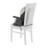 Carrello Comfort CRL-9506 - многофункциональный стульчик для кормления, компактное складывание, регулируемая высота, сиденье-бустер для взрослых детей • Royal Grey